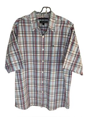 G-Unit Clothing Co. Y2K Plaid Button-Up Shirt Men’s XL Hip Hop Streetwear VTG
